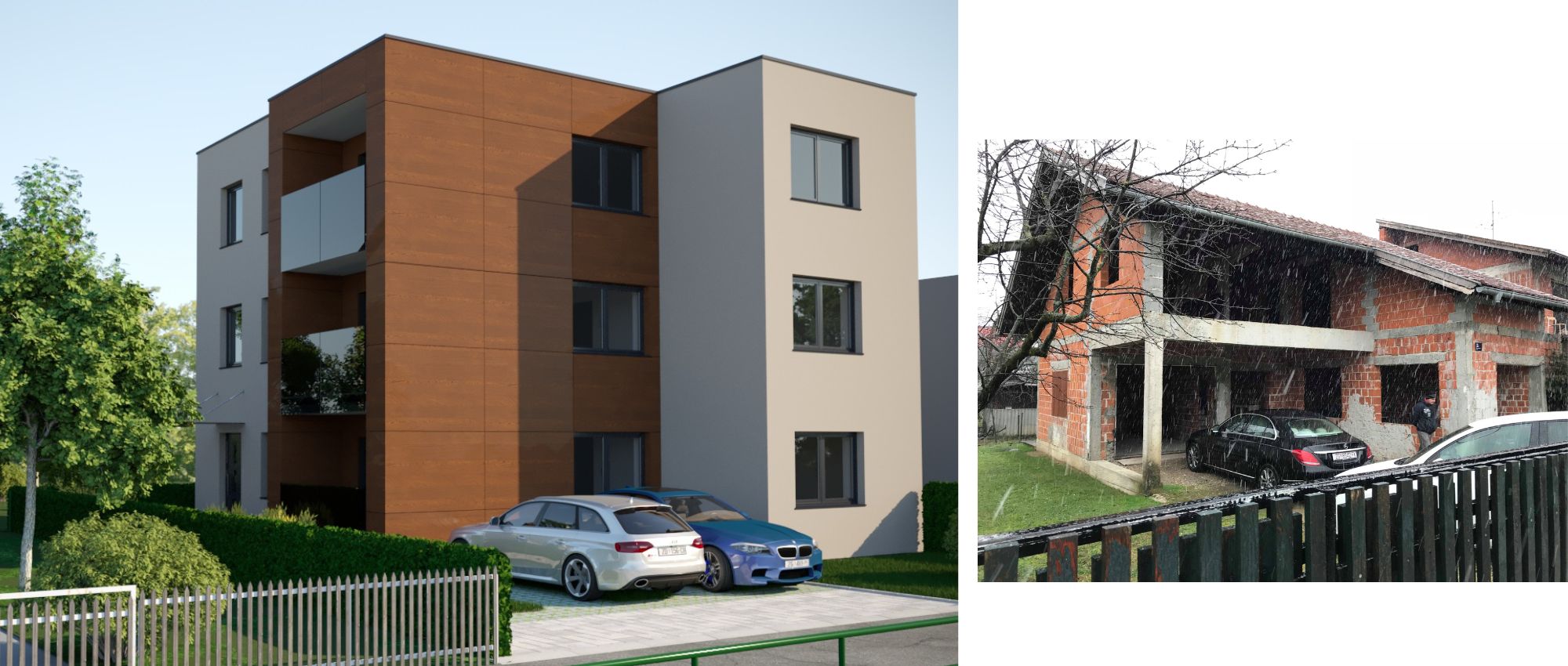 Rekonstrukcija nezavršene prizemnice - dogradnja dvije etaže 