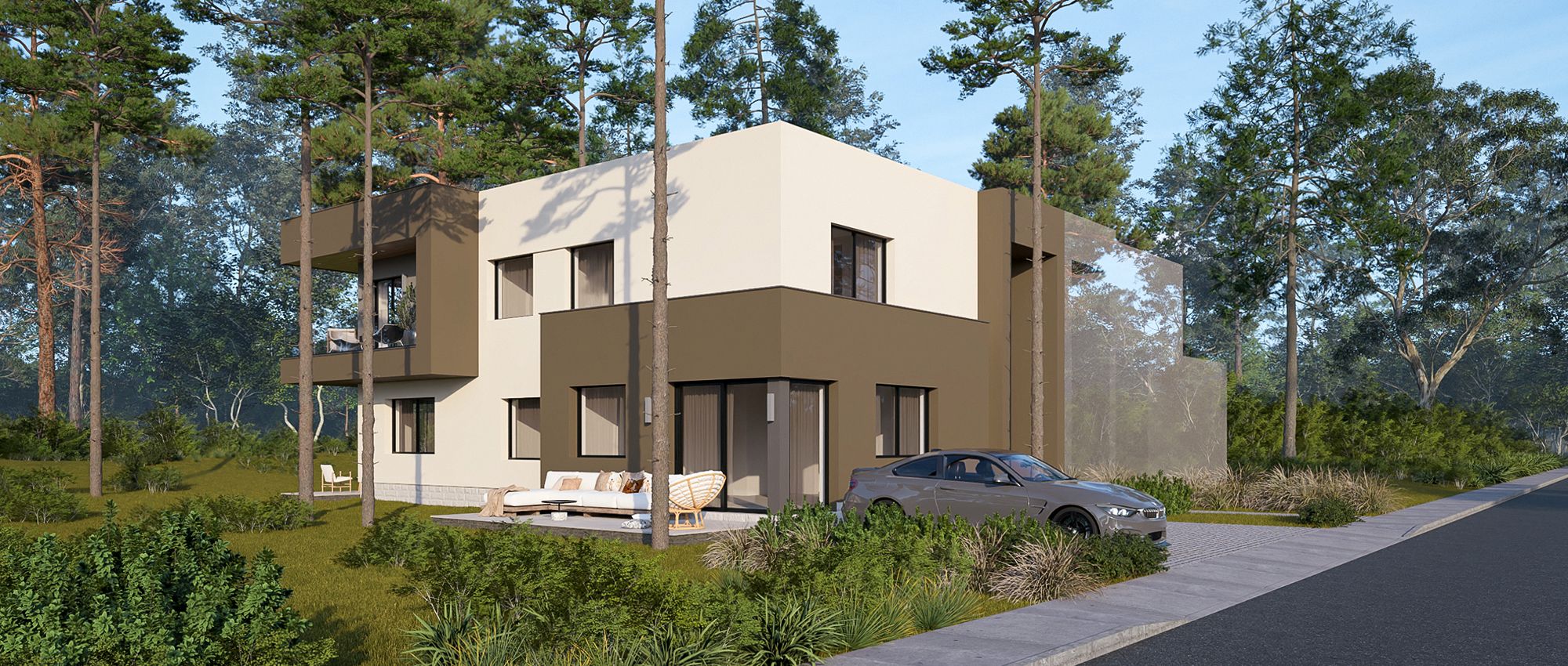 Kuća za veliku obitelj – tri stambene jedinice u zajedništvu prirode