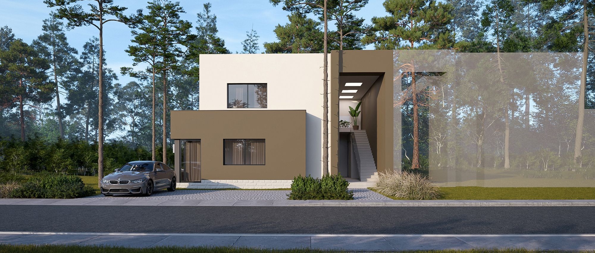 Kuća za veliku obitelj – tri stambene jedinice u zajedništvu prirode