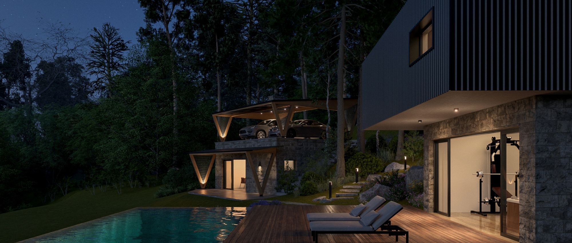 Wellness retreat s pogledom