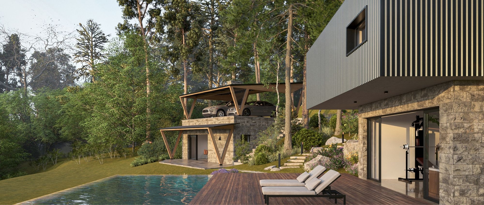 Wellness retreat s pogledom